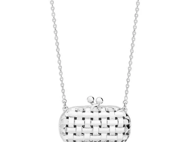 COLLANA borsa ROSATO