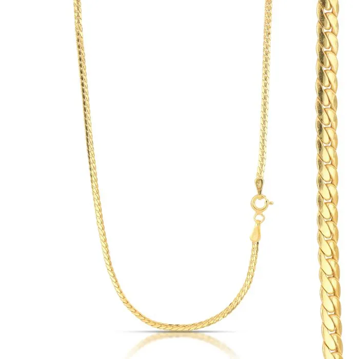 Catena in oro giallo 18 Kt 10511-300-340