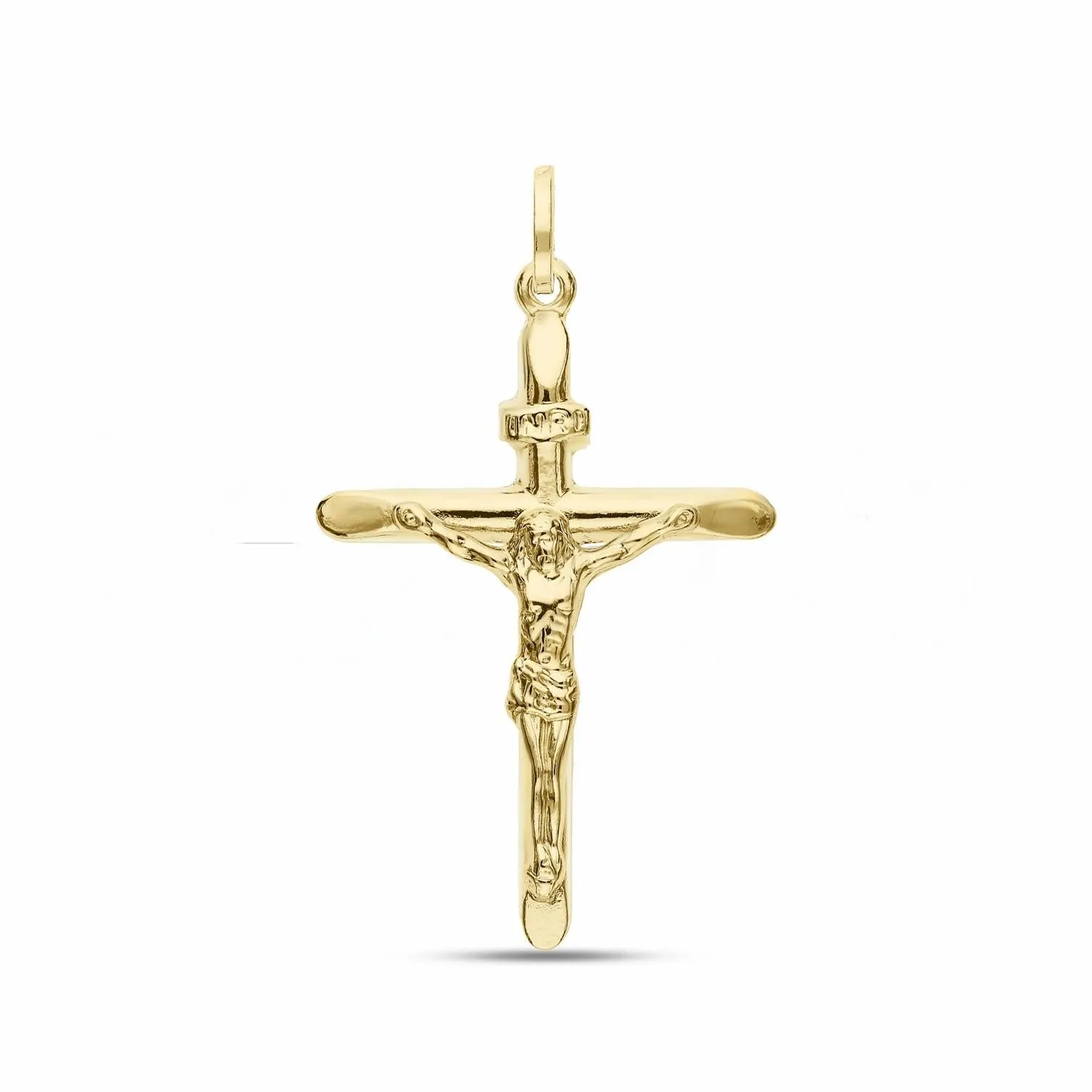 Ciondolo in oro giallo 18 Kt Croce 10893-300-150