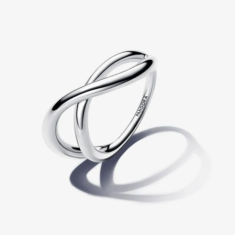 PANDORA – Anello – Anello Infinito Linea Sinuosa silver