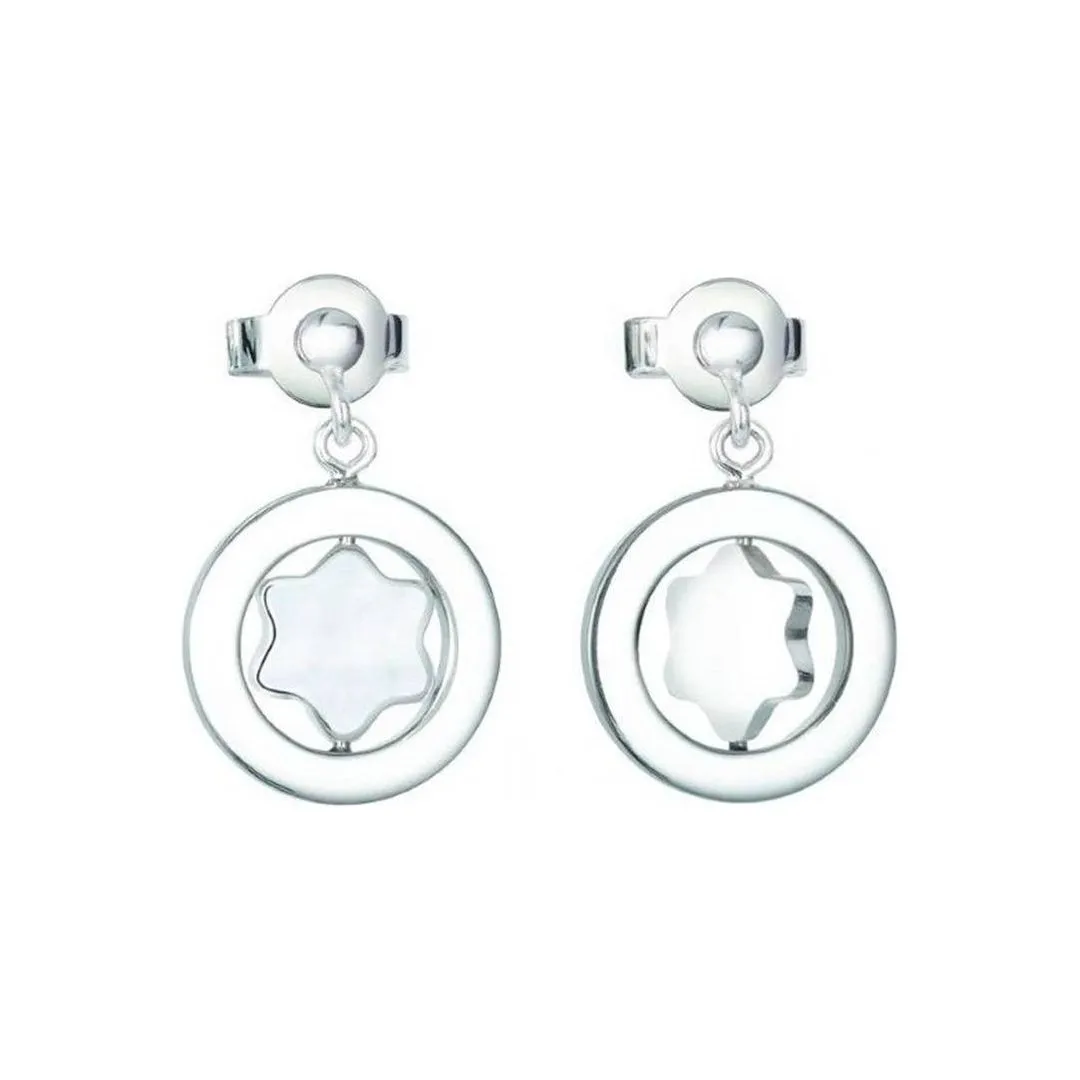 Orecchini Montblanc Argento 925 Star