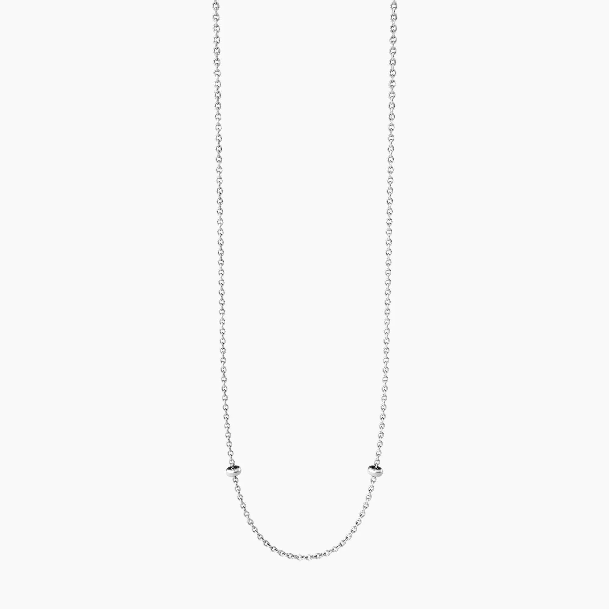 Collana in acciaio con catena forzatina ALBA