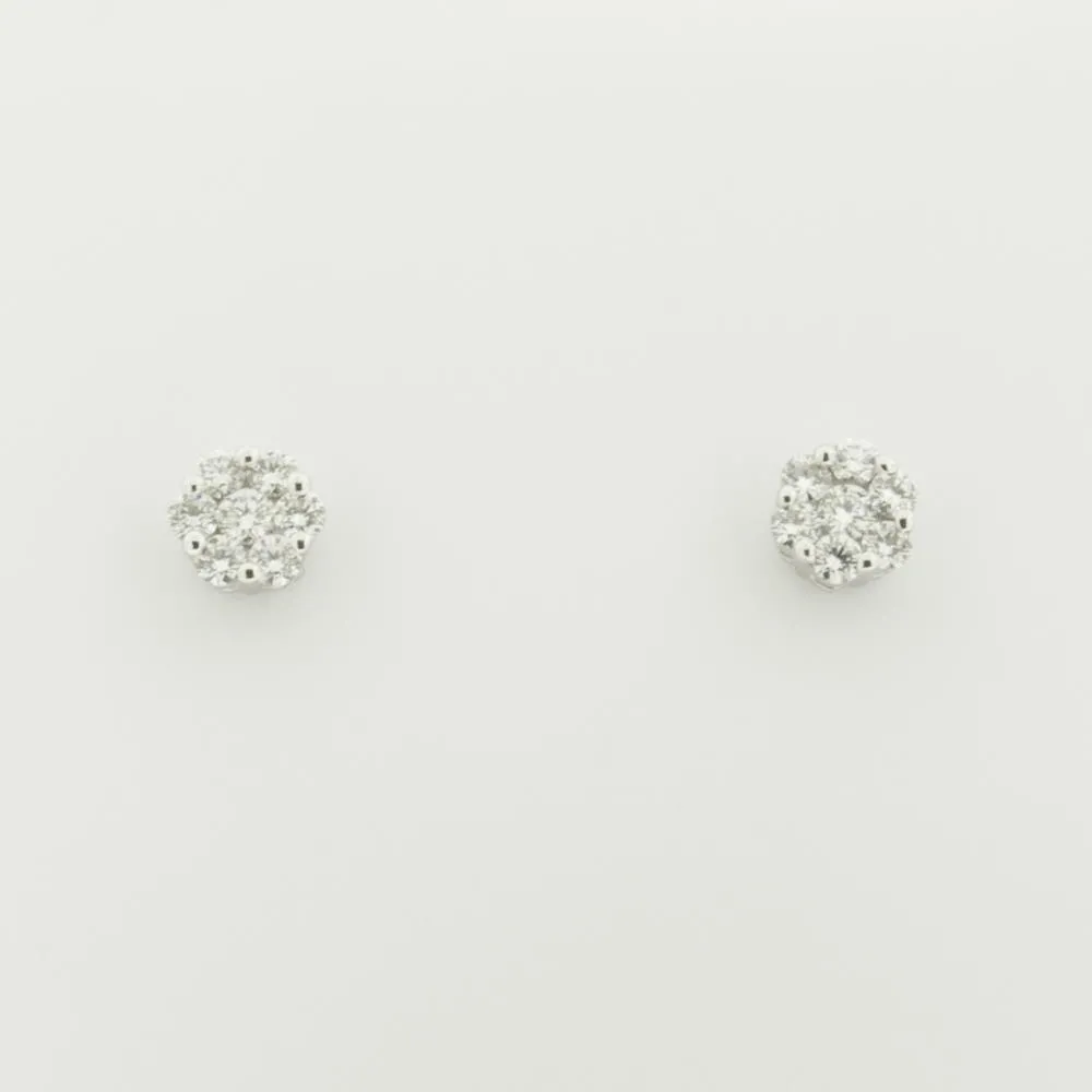 Orecchini Visconti con Diamanti Bianchi ct.0,44 Ref. BBX32955