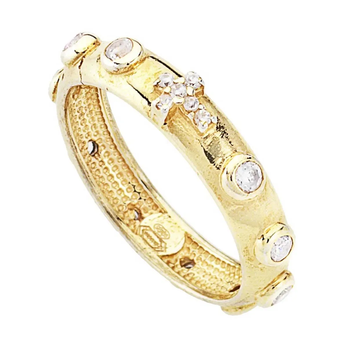 Anello donna Amen in argento 925 ROSARI AROGB