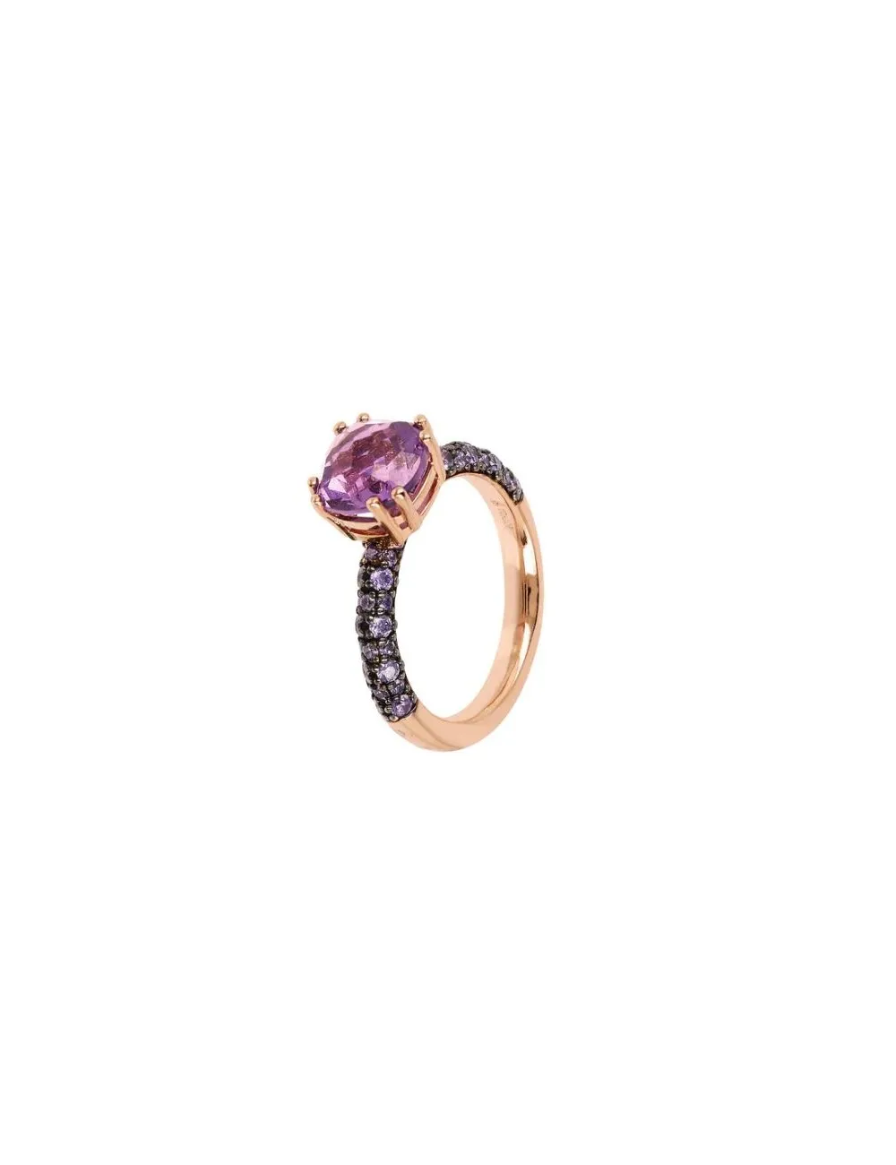 Anello Bronzallure Preziosa Viola