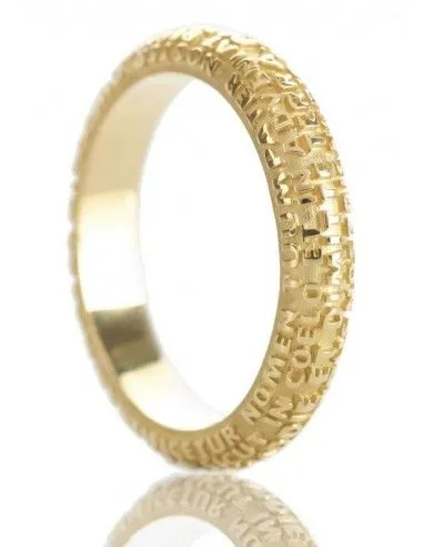 Anello Uomo TUUM La Fede - FEMCL0300G/21