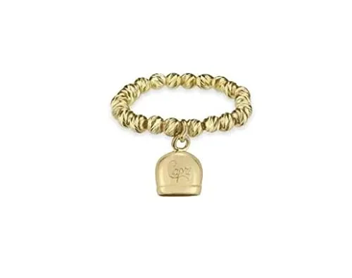 Anello capri in argento dorato regolabile donna