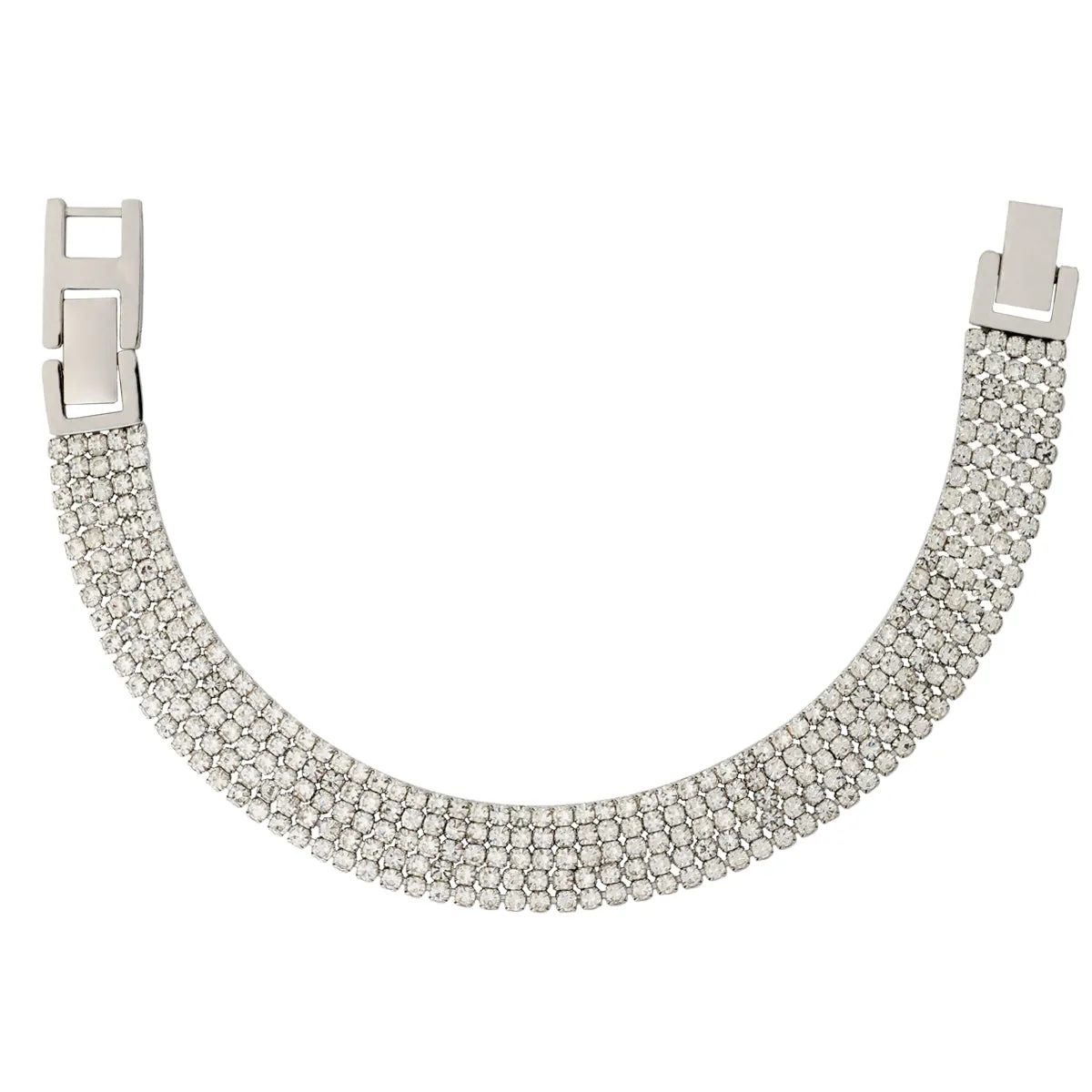 Meridien Jewels Wide Band Steel Bracelet