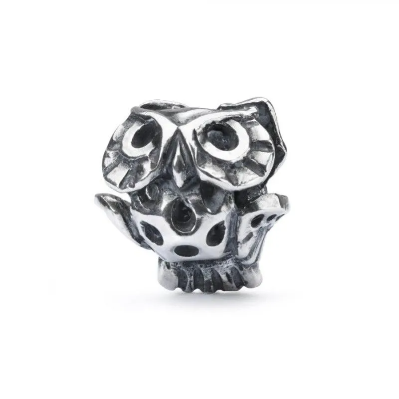 Beads TROLLBEADS  -  Gufo Saggio  -  in Argento 925‰  -  TAGBE-30140