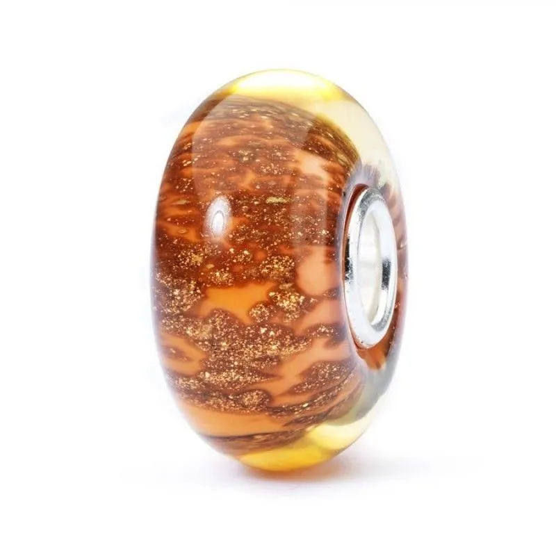 Beads Trollbeads - Beads in vetro Autunno D’Oro - TGLBE-10414