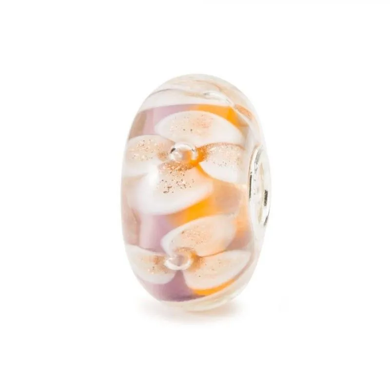 Beads Trollbeads TGLBE-20104 “Bouquet D’Amore” in vetro