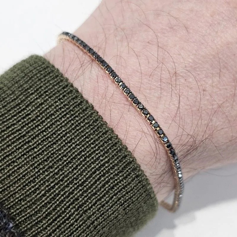 Bracciale Tennis Uomo DALU GIOIELLI - RCR003