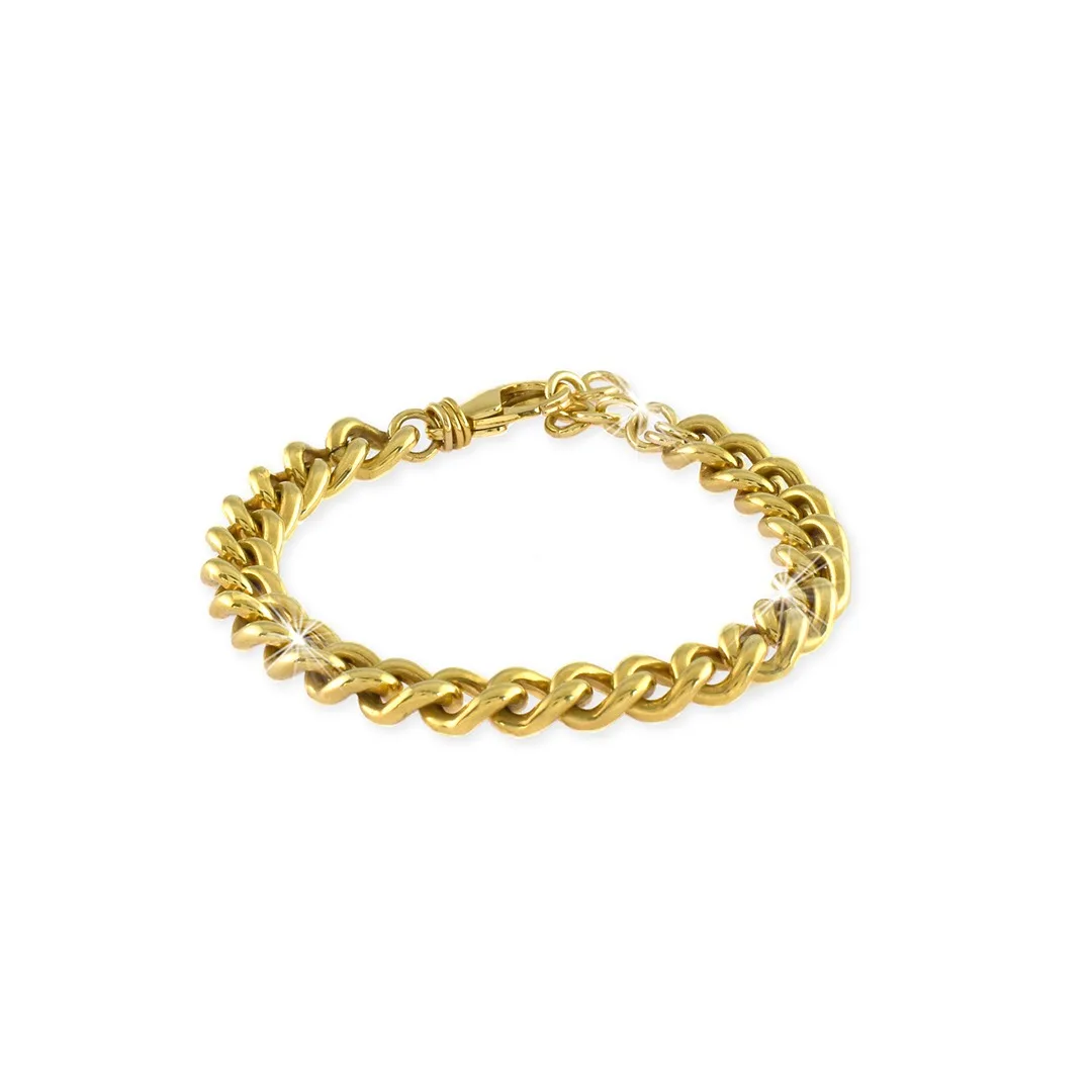Bracciale Unoaerre donna bronzo dorato 1376