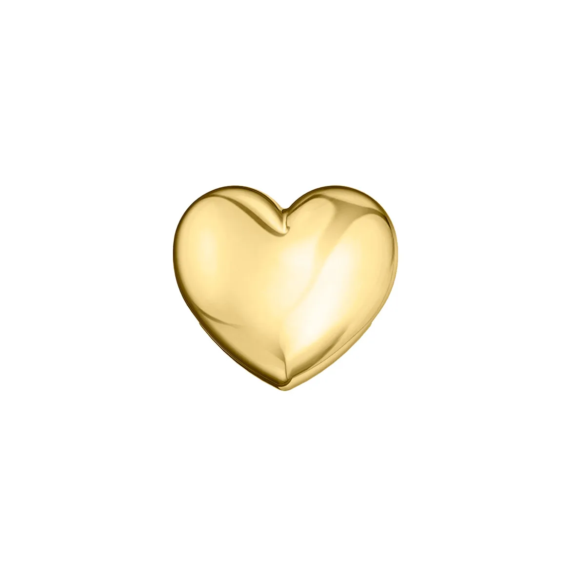 Charm Elements cuore in oro bombato ECF10364