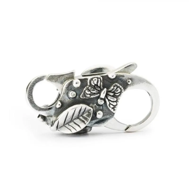 Chiusura Trollbeads TAGLO-00096  “Giardino delle Farfalle” in argento 925