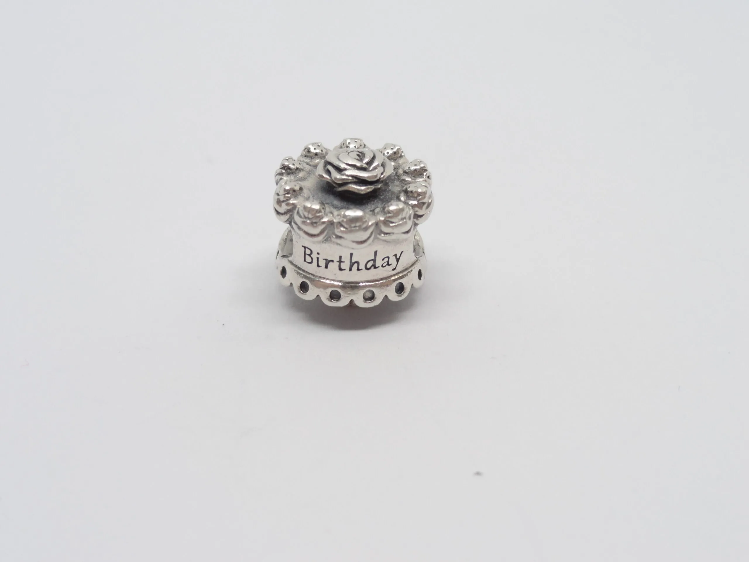 Charm Pandora in argento 925 Buon Compleanno -463/ST-