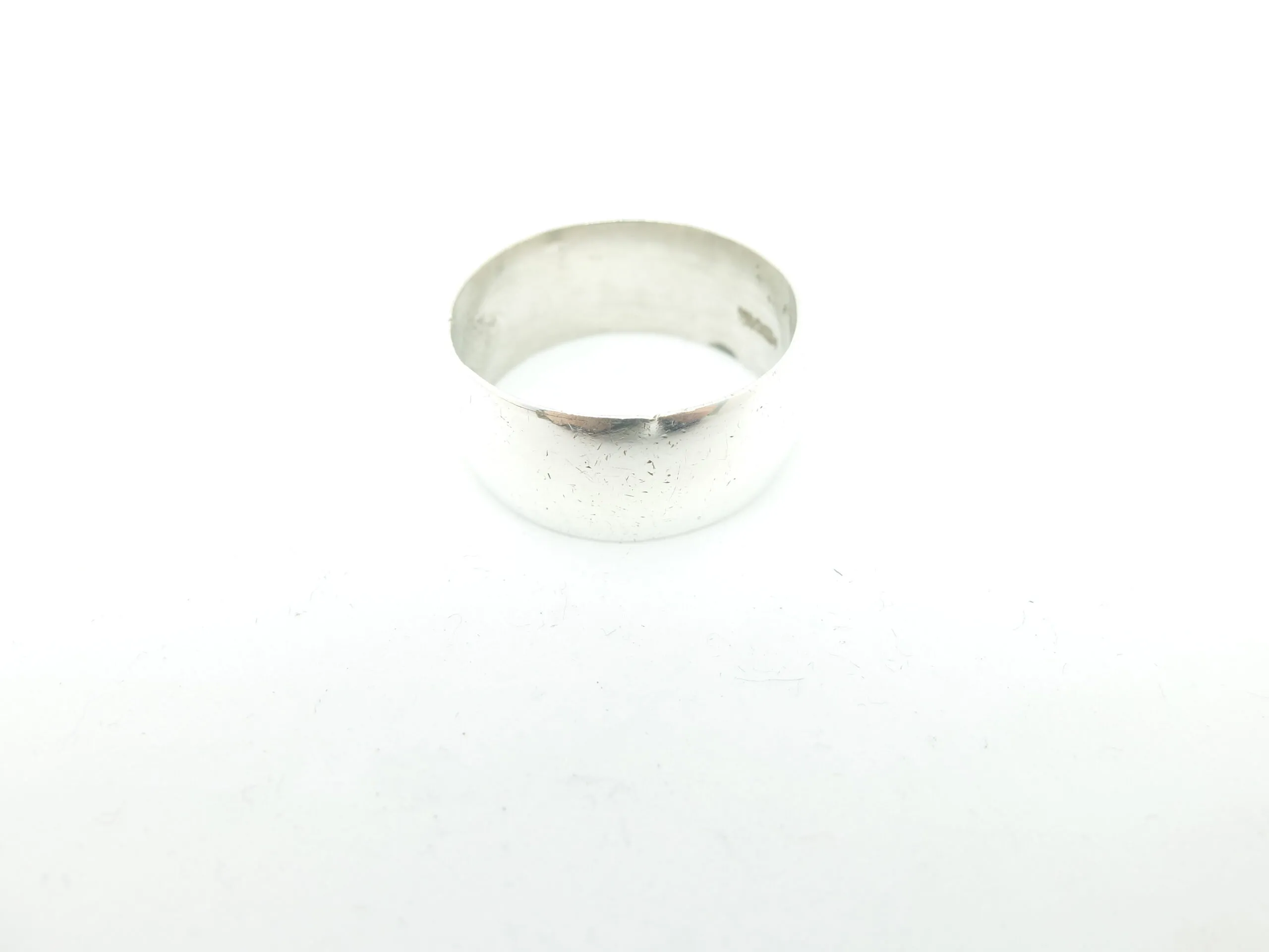 Anello ARGENTO 925 Fascia Grossa Pollice 599vv17