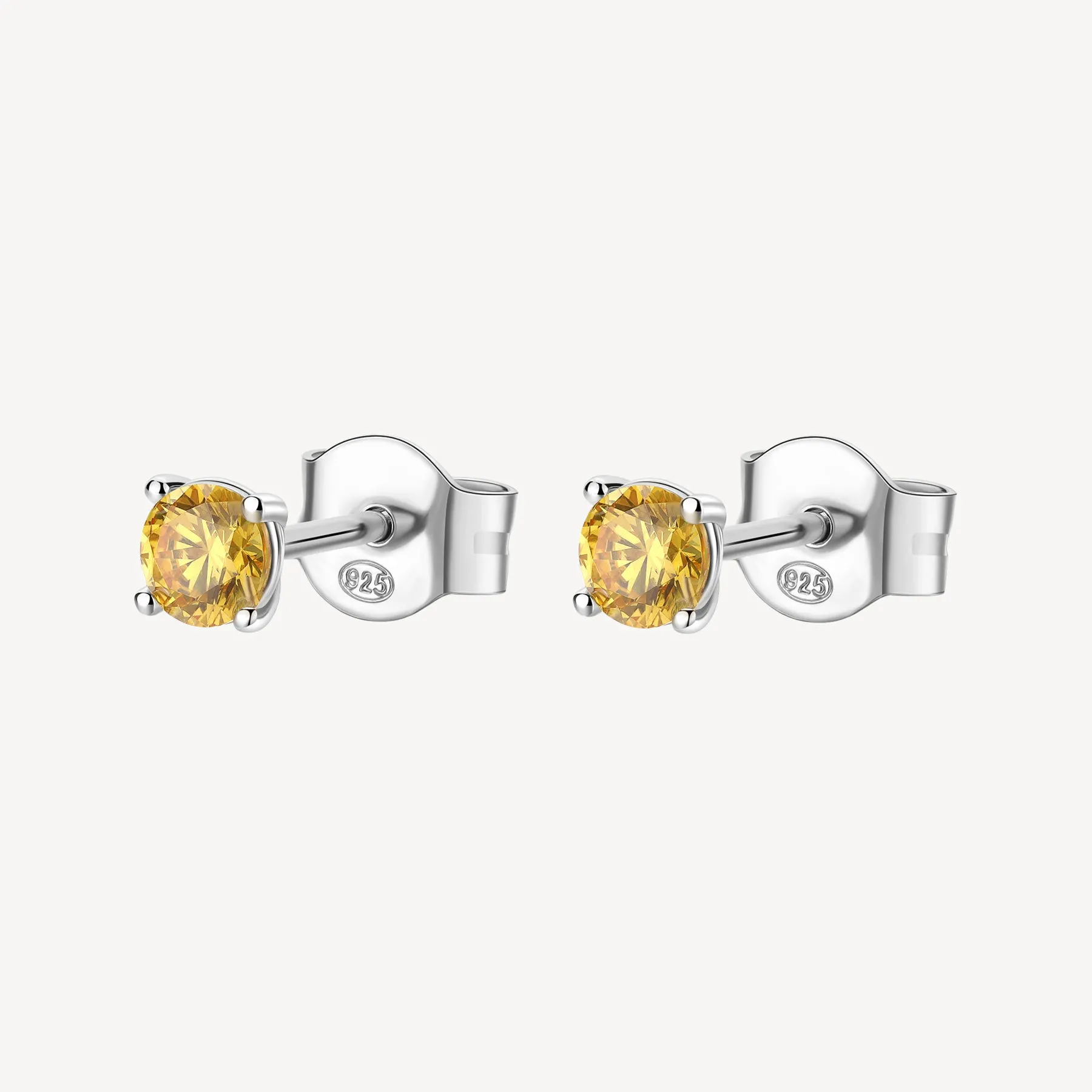 ORECCHINI BROSWAY ENERGY YELLOW PUNTI LUCE IN ARGENTO CON ZIRCONE GIALLO - FEY37