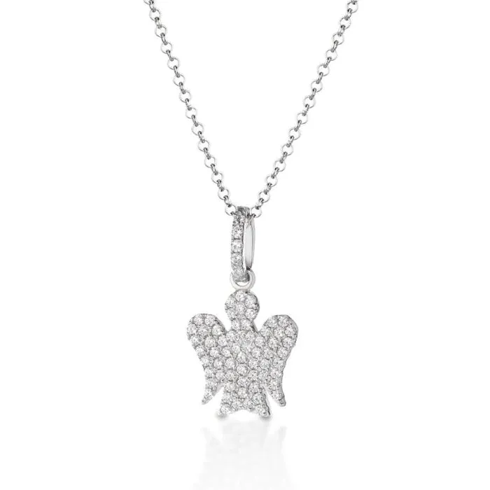 Collana donna Roberto Giannotti in argento con angelo GIA285