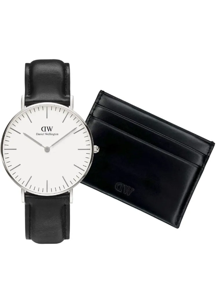 Box Daniel Wellington Orologio + Porta Schede DW00590016