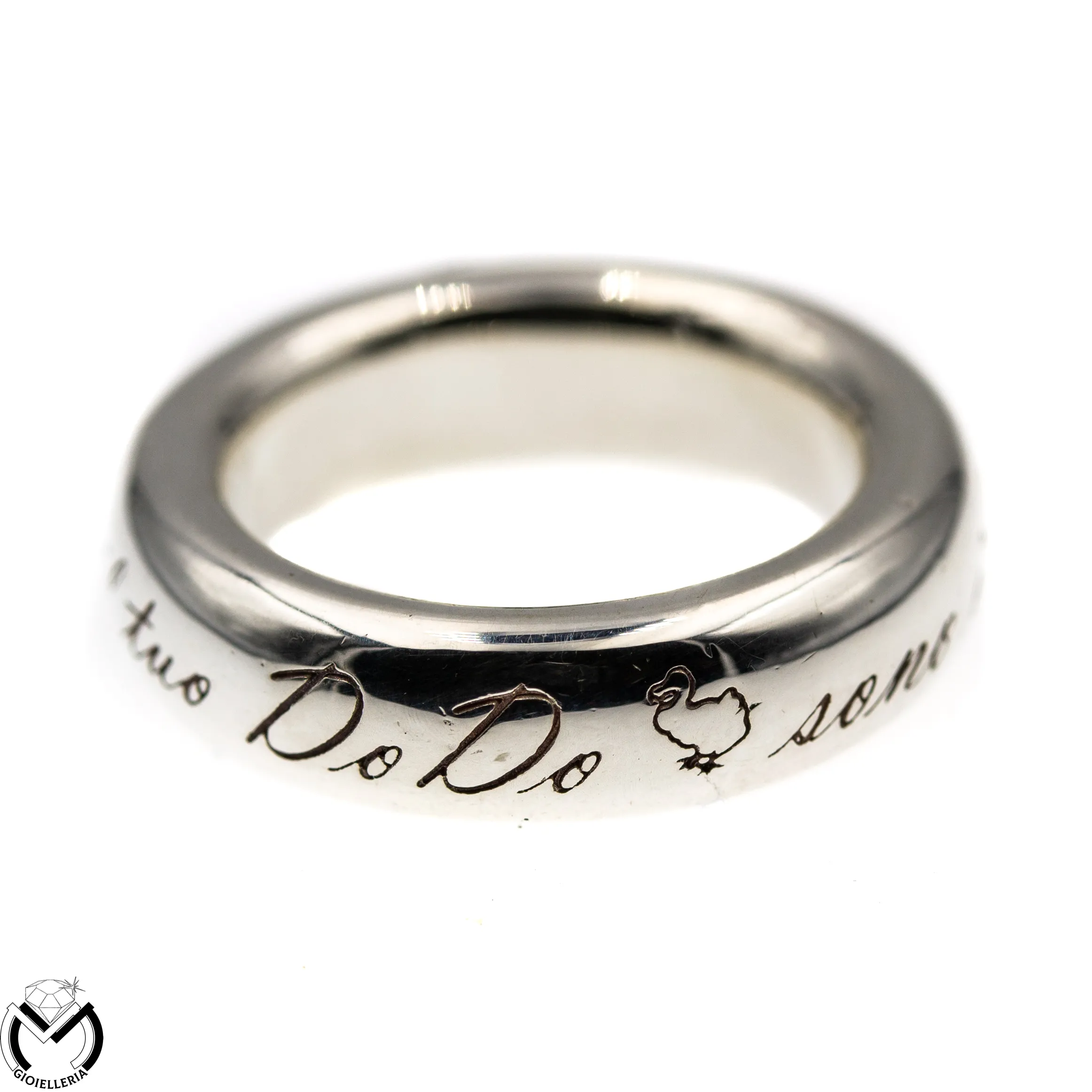 Anello fedona in argento 925 DODO Pomellato Dodo -255/ST-