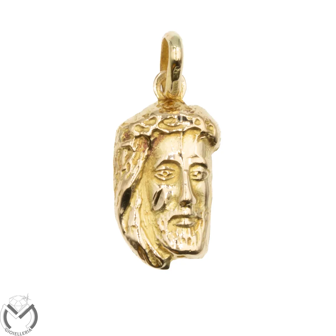 Pendaglio oro giallo Gesù 18 kt 750 -500/VE-