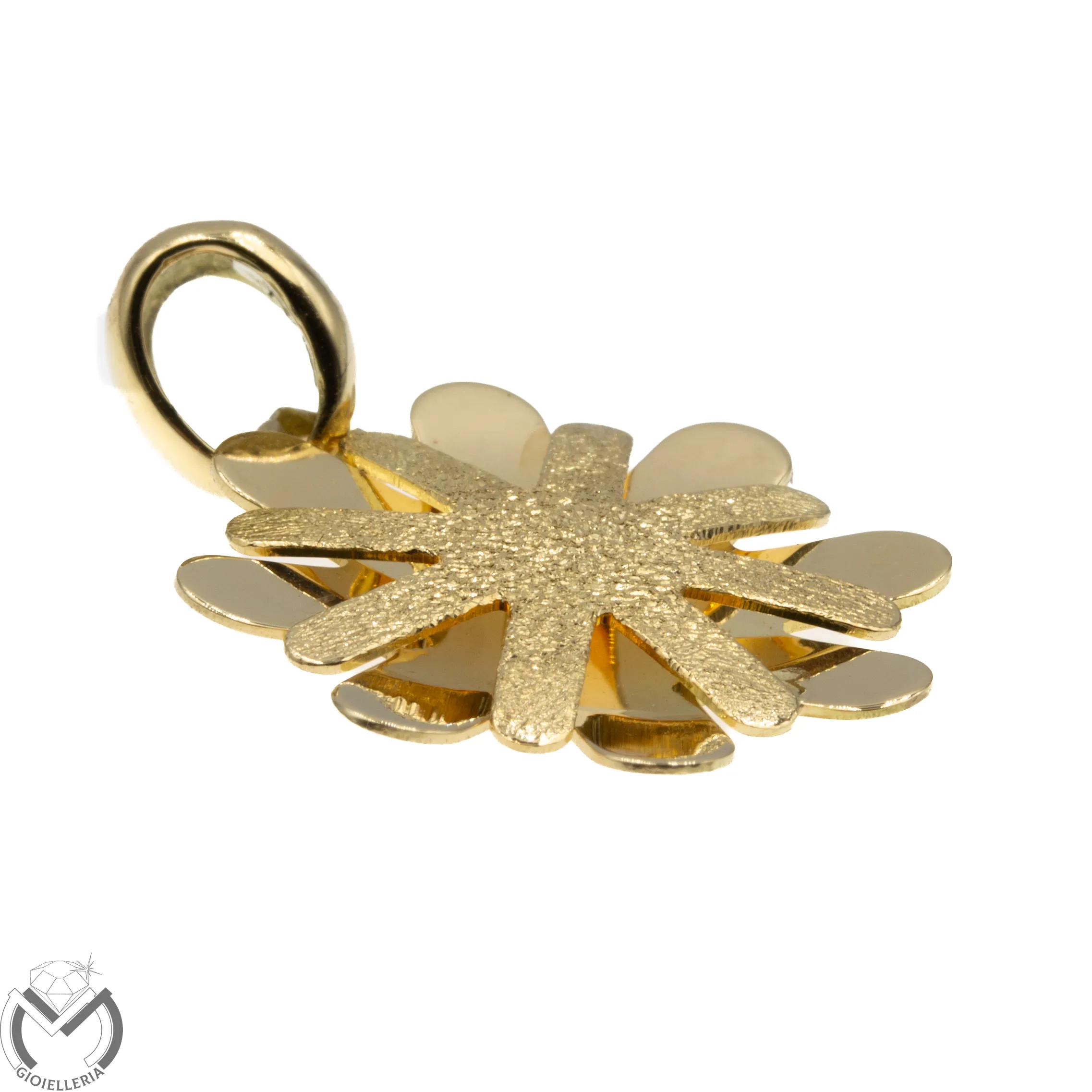 Pendaglio oro giallo 18 kt 750 pendaglio raggi -06/VE-