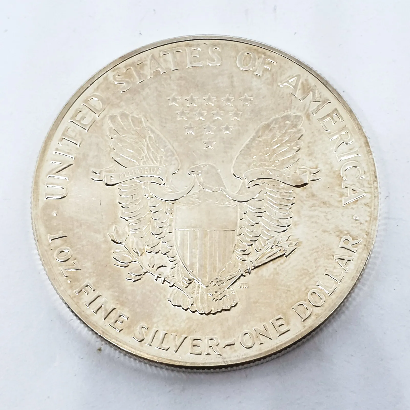 MONETA 1 dollaro One Dollar 1987 Argento 999 1 oncia