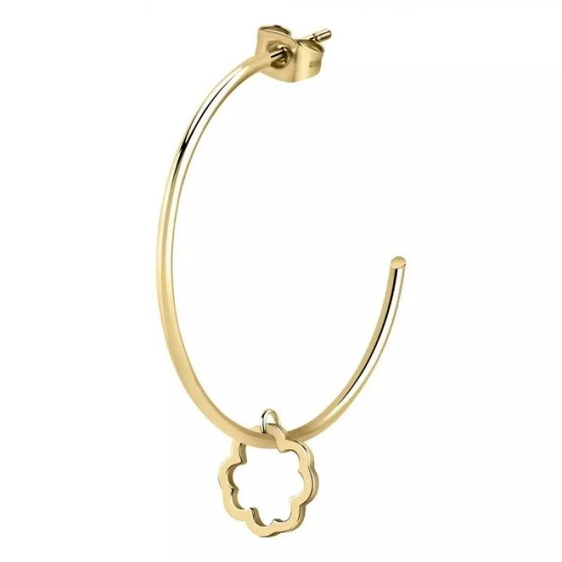 Mono Orecchino Donna La Petite Story LPS02AQM18 in acciaio dorato collezione Single Earrings