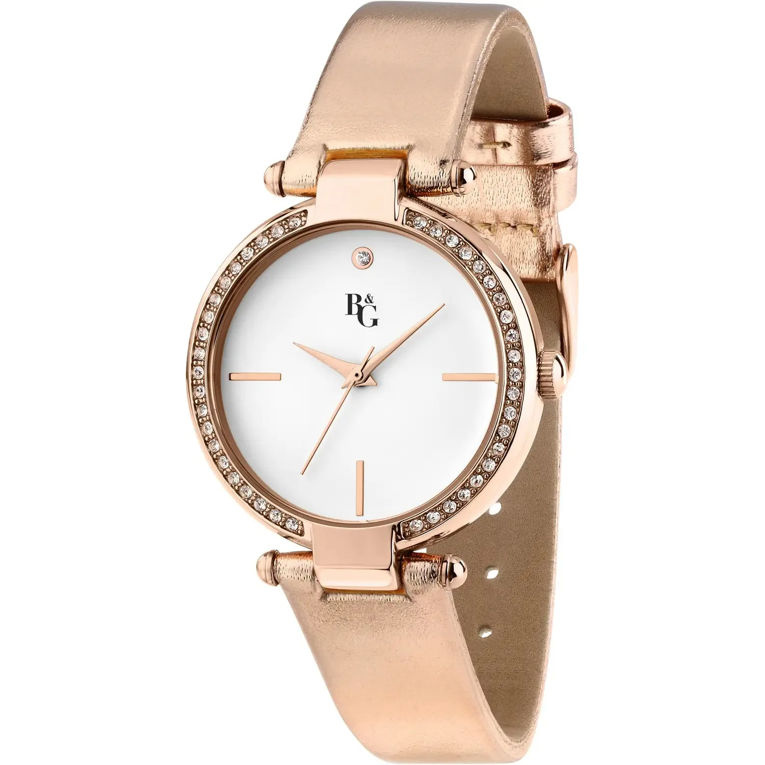 Orologio Chronostar donna rosato con quadrante bianco r3851324501