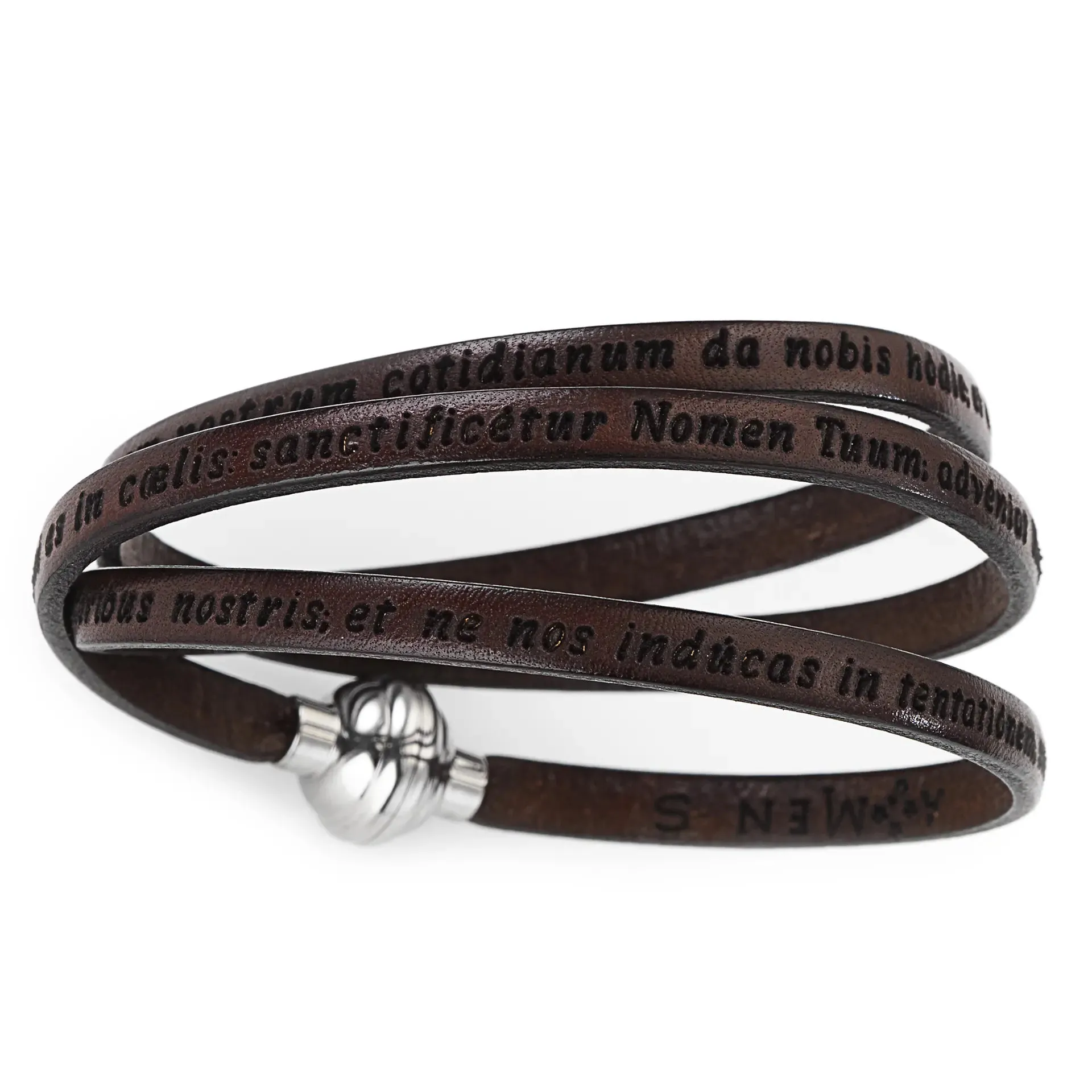 Bracciale AMEN Padre Nostro Latino