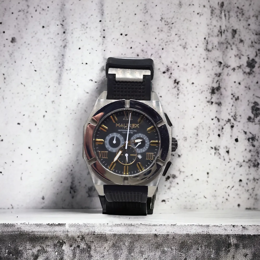 Orologio da uomo Haurex cassa in acciaio modello 9A305UNY