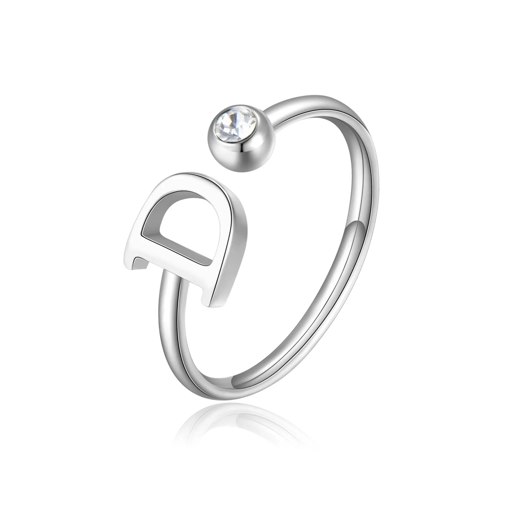 ANELLO SAGAPÒ CLICK LETTERA D - SCK175