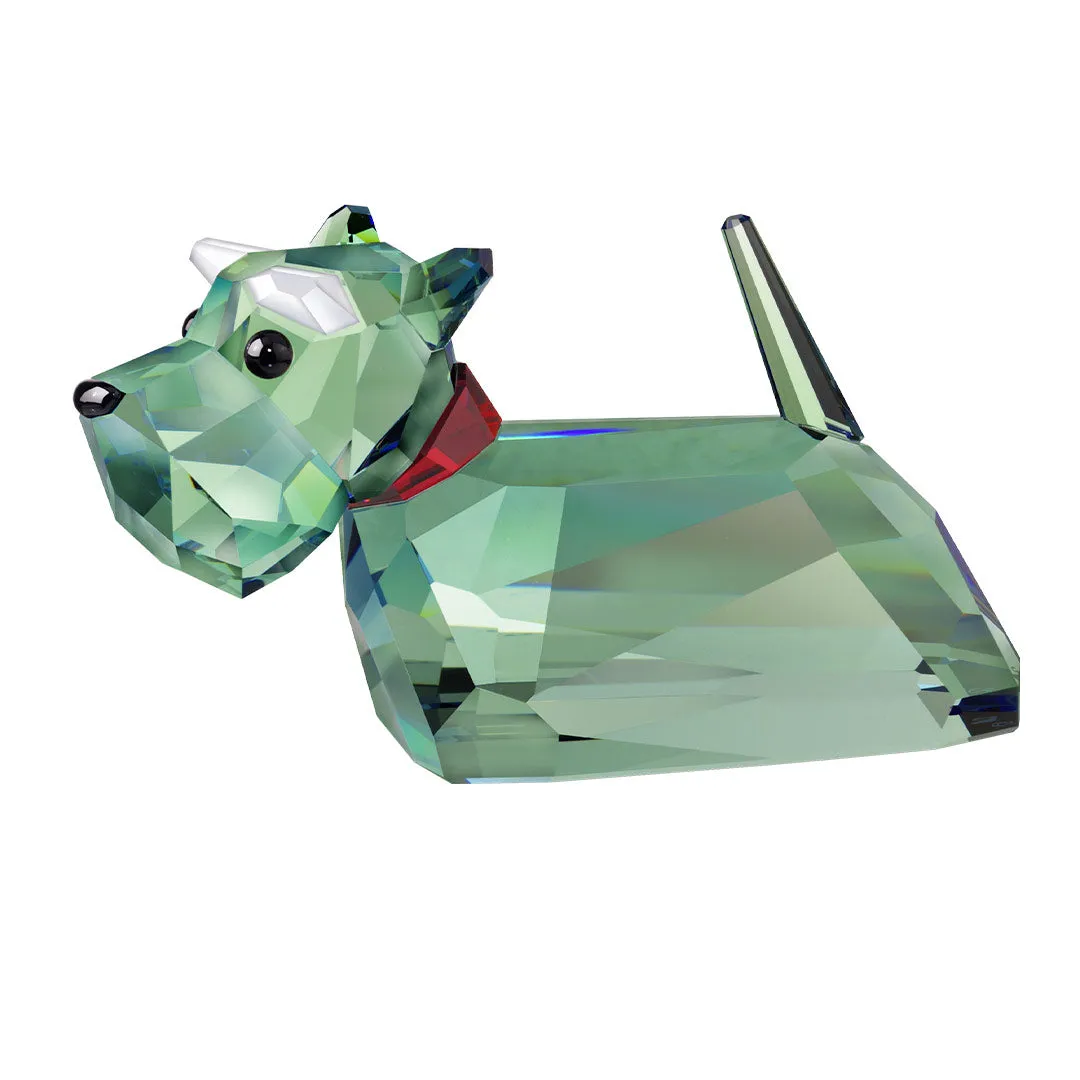 OGGETTISTICA DA COLLEZIONE SWAROVSKI DOG SCOTTIE CANE - 1089199