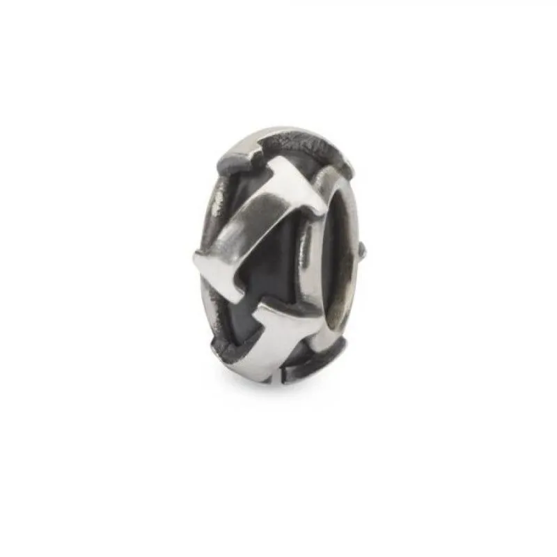 Stop Trollbeads TAGBE-10218 Lettera I in argento 925