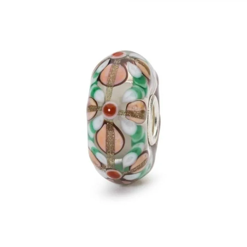 Beads Trollbeads TGLBE-10428 “Fiori Magici” in vetro
