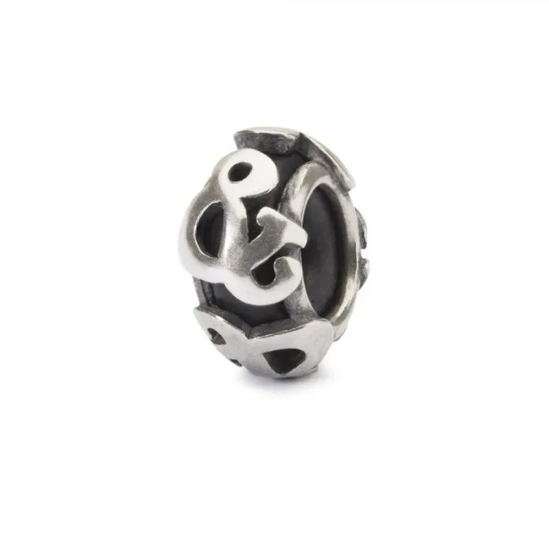 Stop Trollbeads TAGBE-10236 “Lettera &” in argento 925