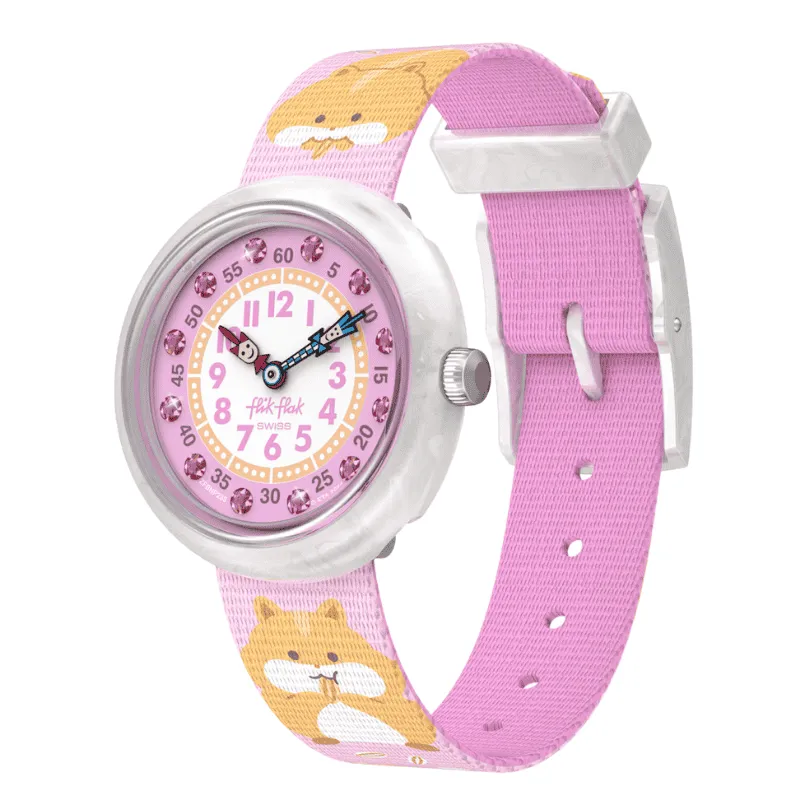 FLIK FLAK – OROLOGIO BAMBINA – FLIK FLAK FRIENDS FUR-EVER – CUDDLY HAMSTER