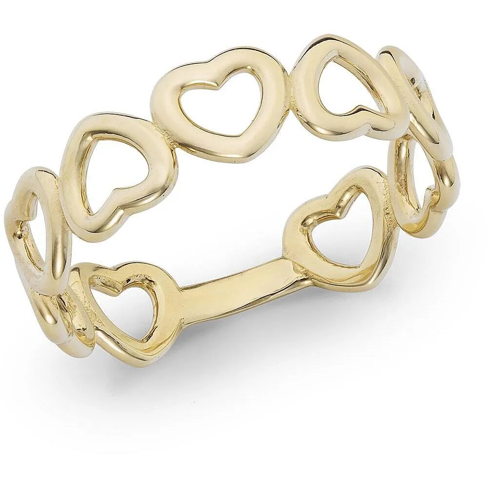 Anello con Zirconi gioiello donna Ambrosia Anelli 375 KAAZ 003