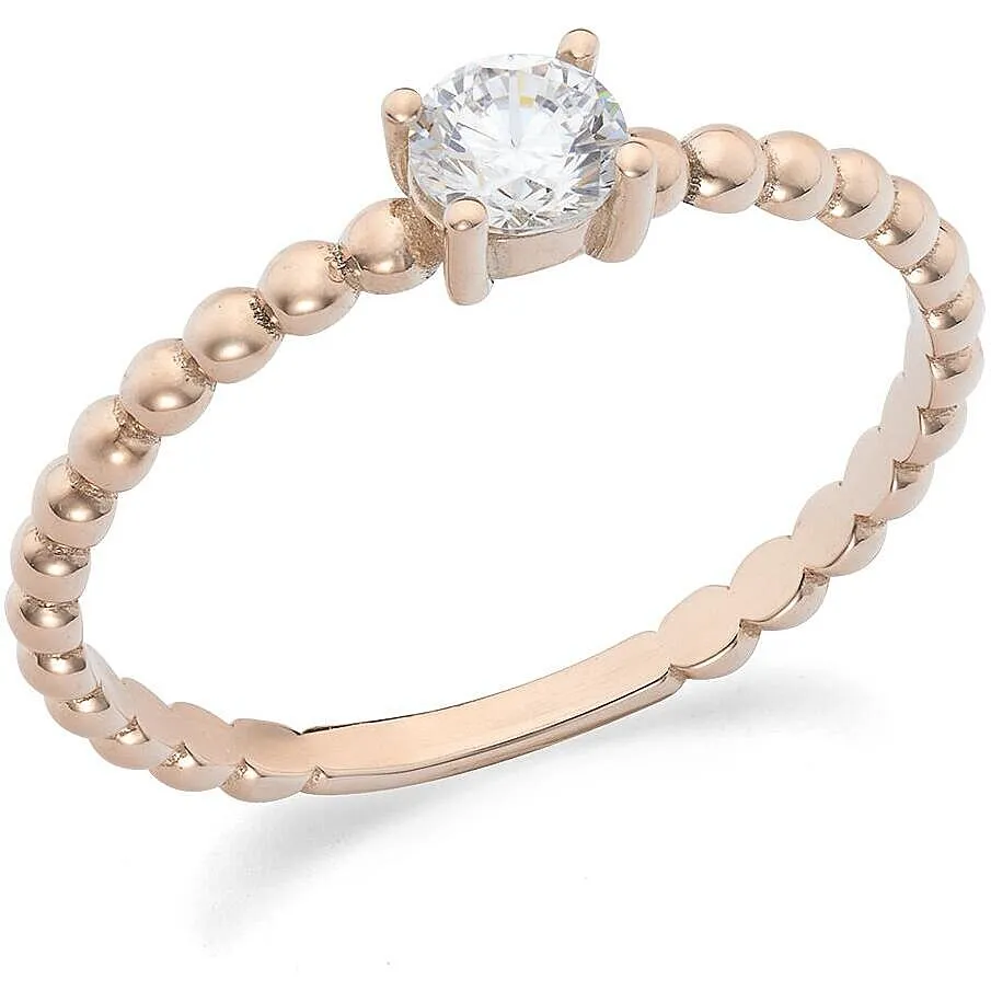 Anello Zirconi gioiello donna Ambrosia Anelli 375 KAAZ 012