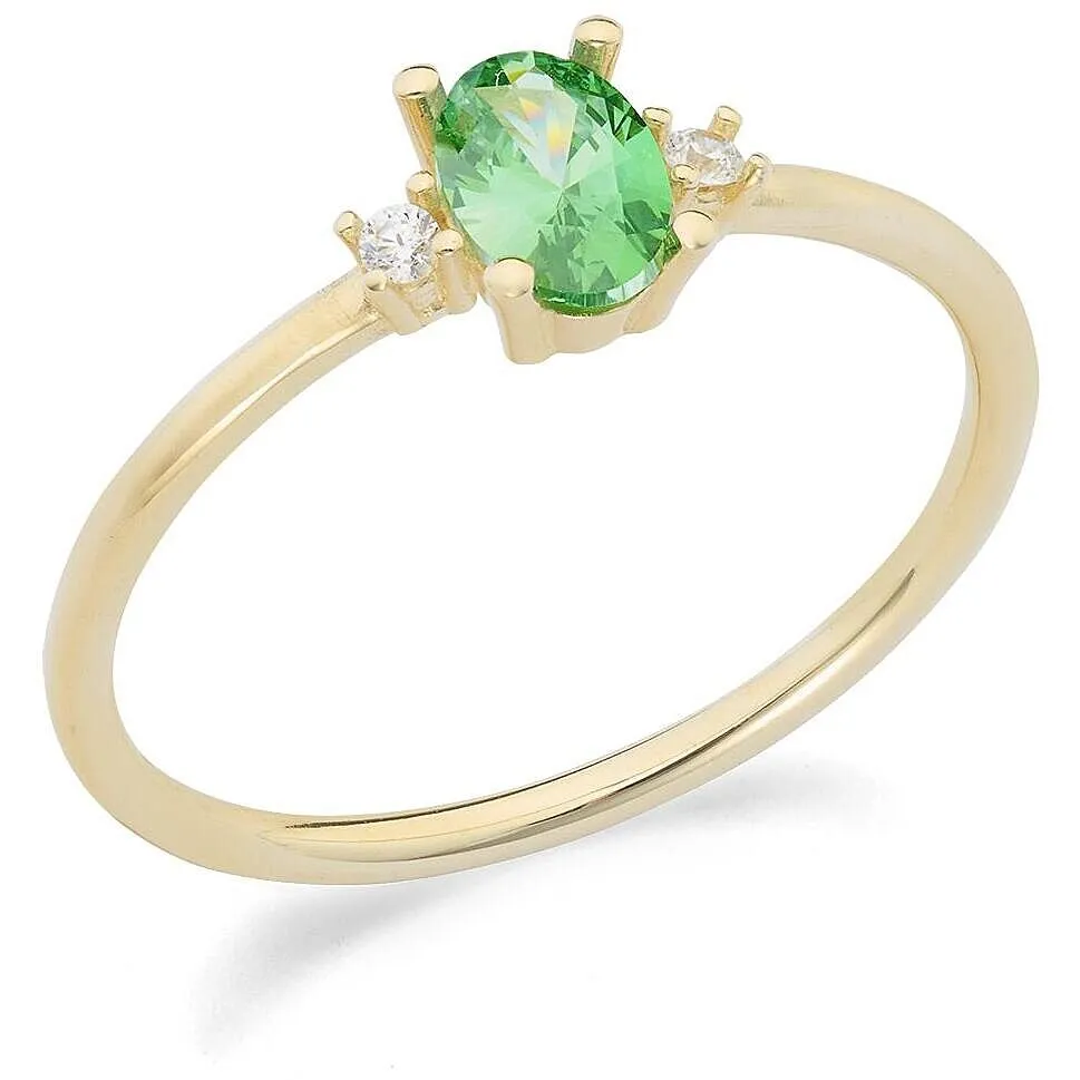 Anello con zirconi gioiello donna Ambrosia Anelli 375 KAAZ 024
