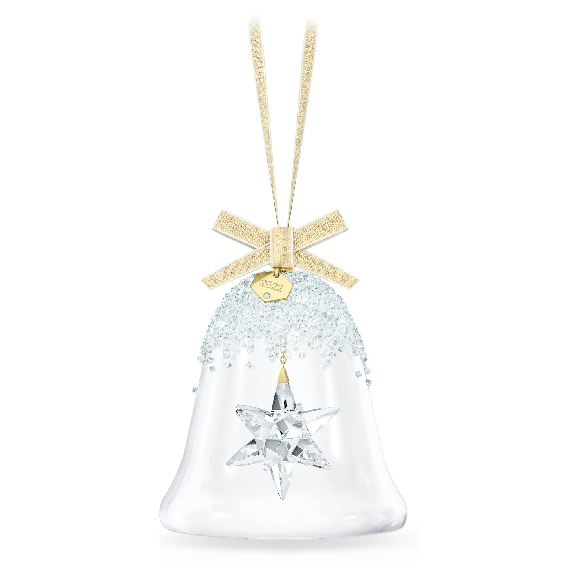 DECORAZIONI NATALIZIE SWAROVSKI ANNUAL EDITION BELL ORNAMENT CAMPANELLA 2022 - 5626007