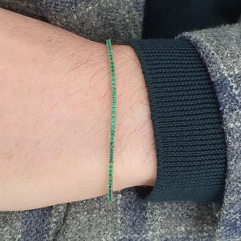 Bracciale Uomo Tennis ORO 750 (18KT) - 1528.BR10658:94M18