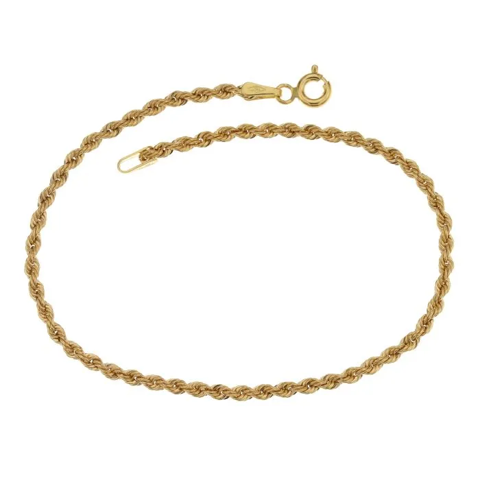 Bracciale unisex in oro giallo 18 Kt 9308-400-154
