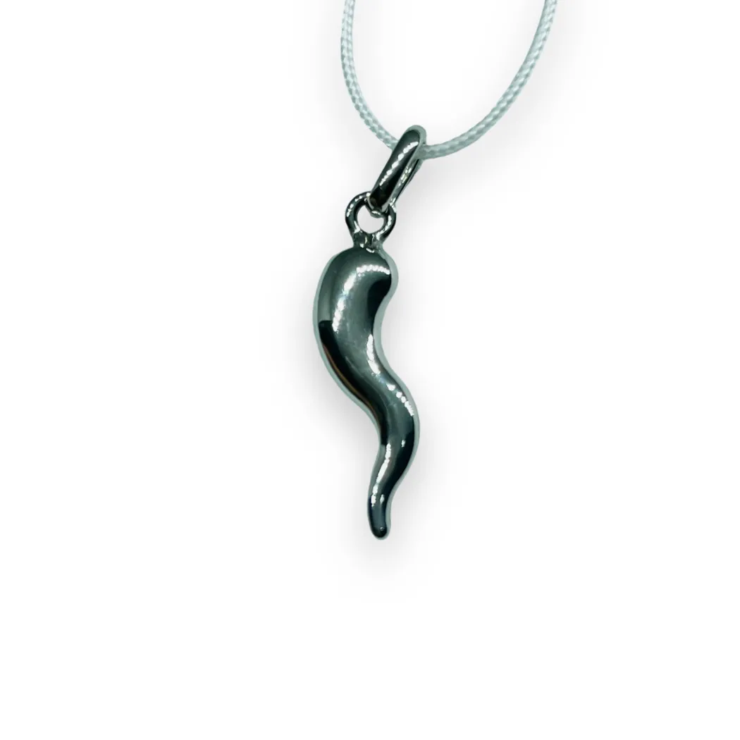 Ciondolo a forma di corno portafortuna in Oro 375 9KT