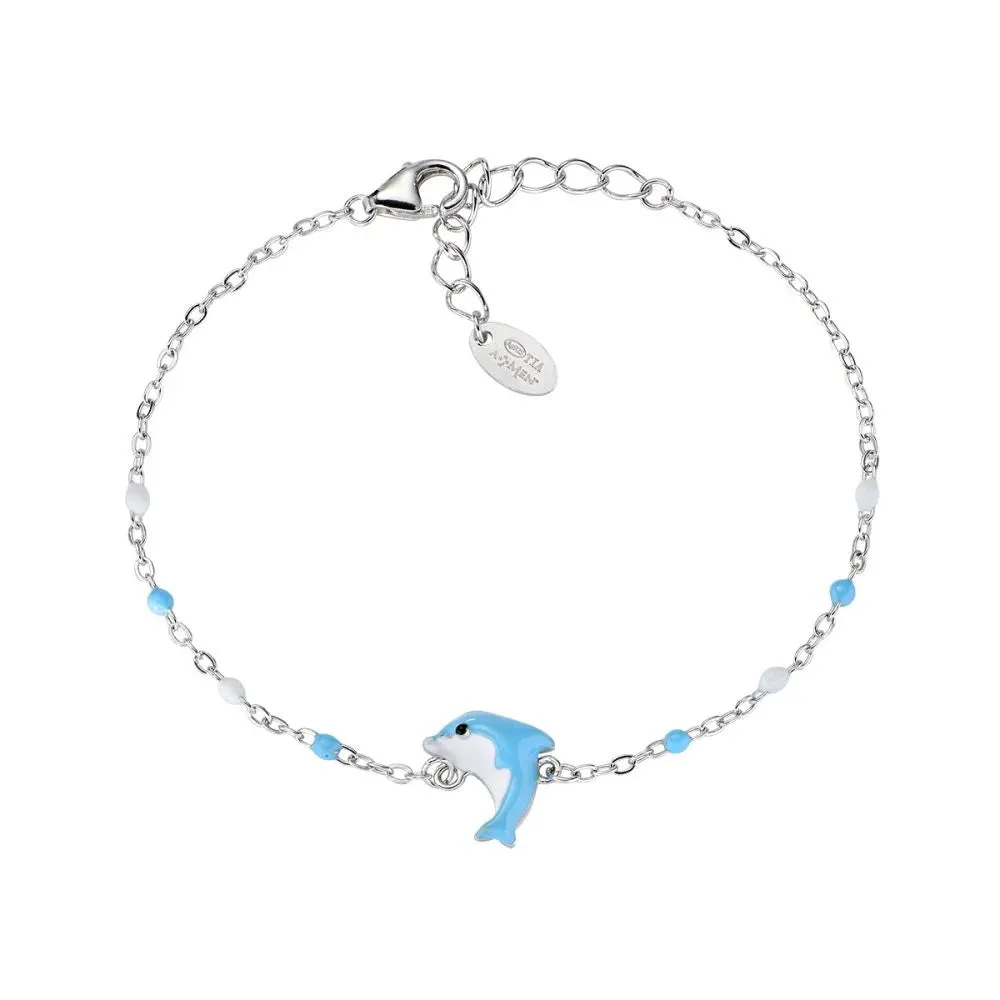 Bracciale Junior bambina Amen in argento 925 JBRDOB