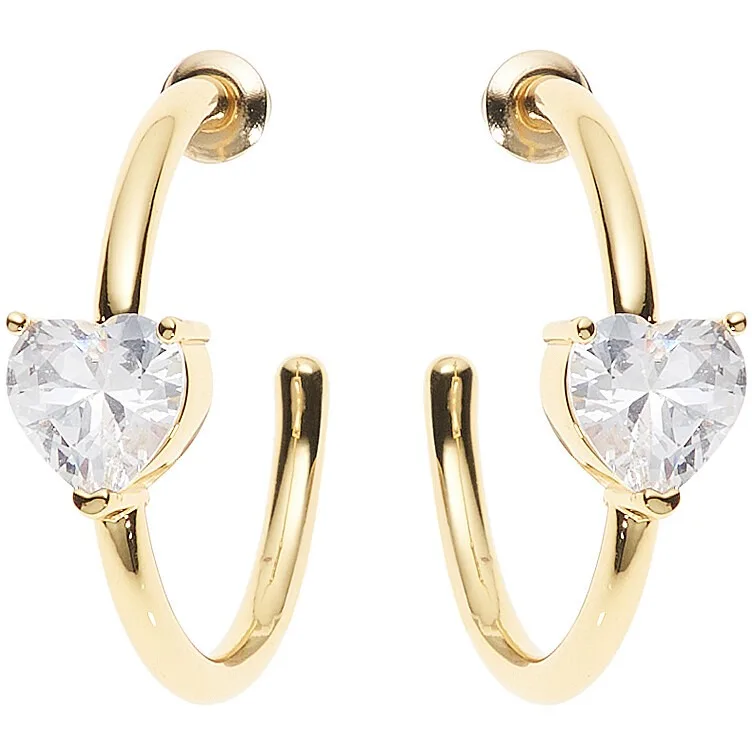 Orecchini a cerchio donna gioielli Ottaviani Elegance 501133O-2