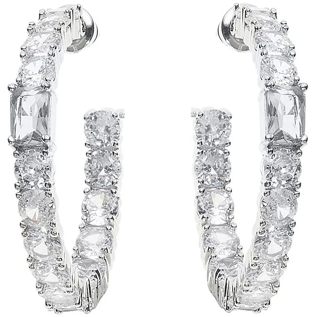 Orecchini donna a cerchio gioielli Ottaviani Elegance 501162O-1