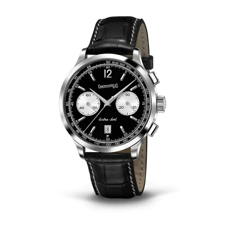 orologio meccanico automatico uomo Eberhard cronografo Extra Fort GRANDE TAILLE 31952 CP