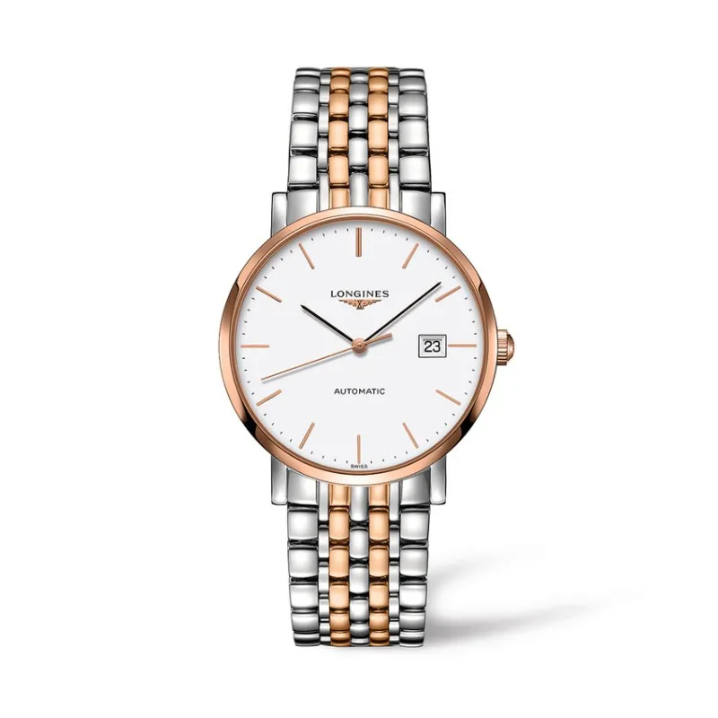 orologio meccanico automatico uomo Longines solo tempo Elegant Collection l49105127